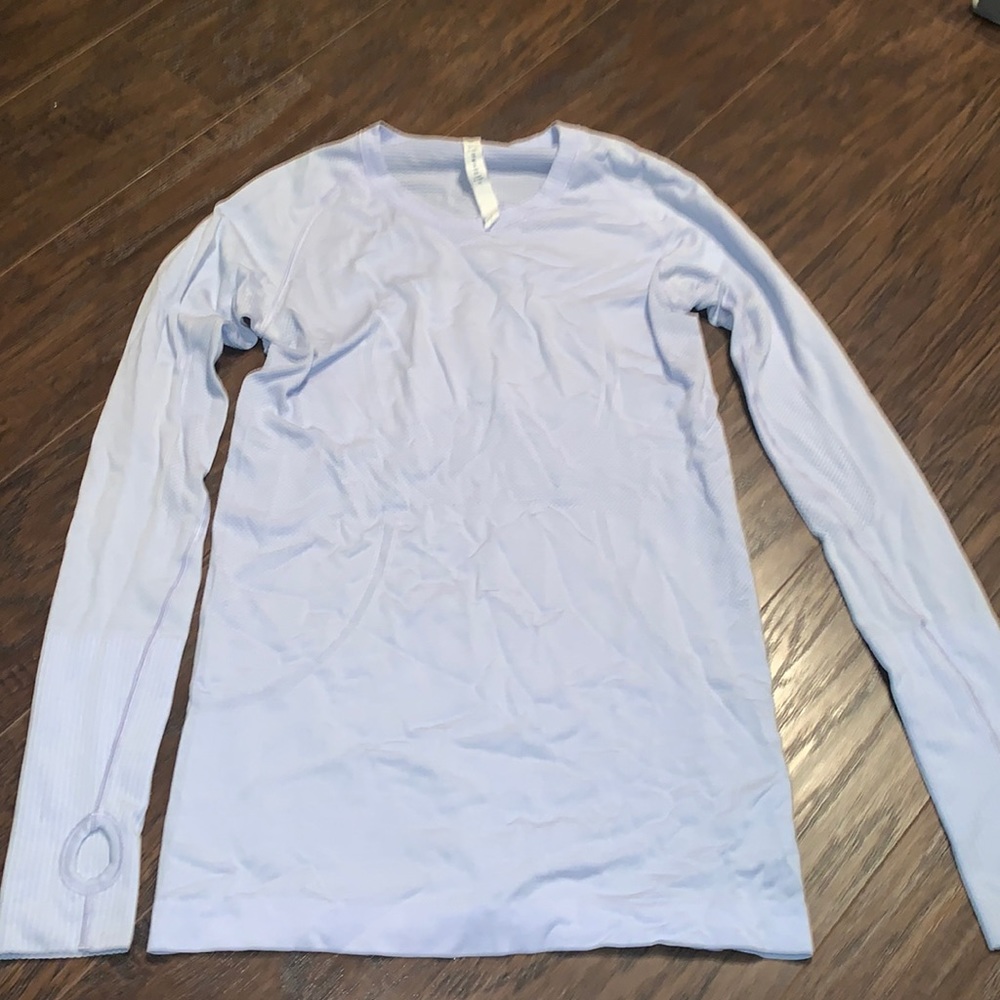 Light purple lulu long sleeve